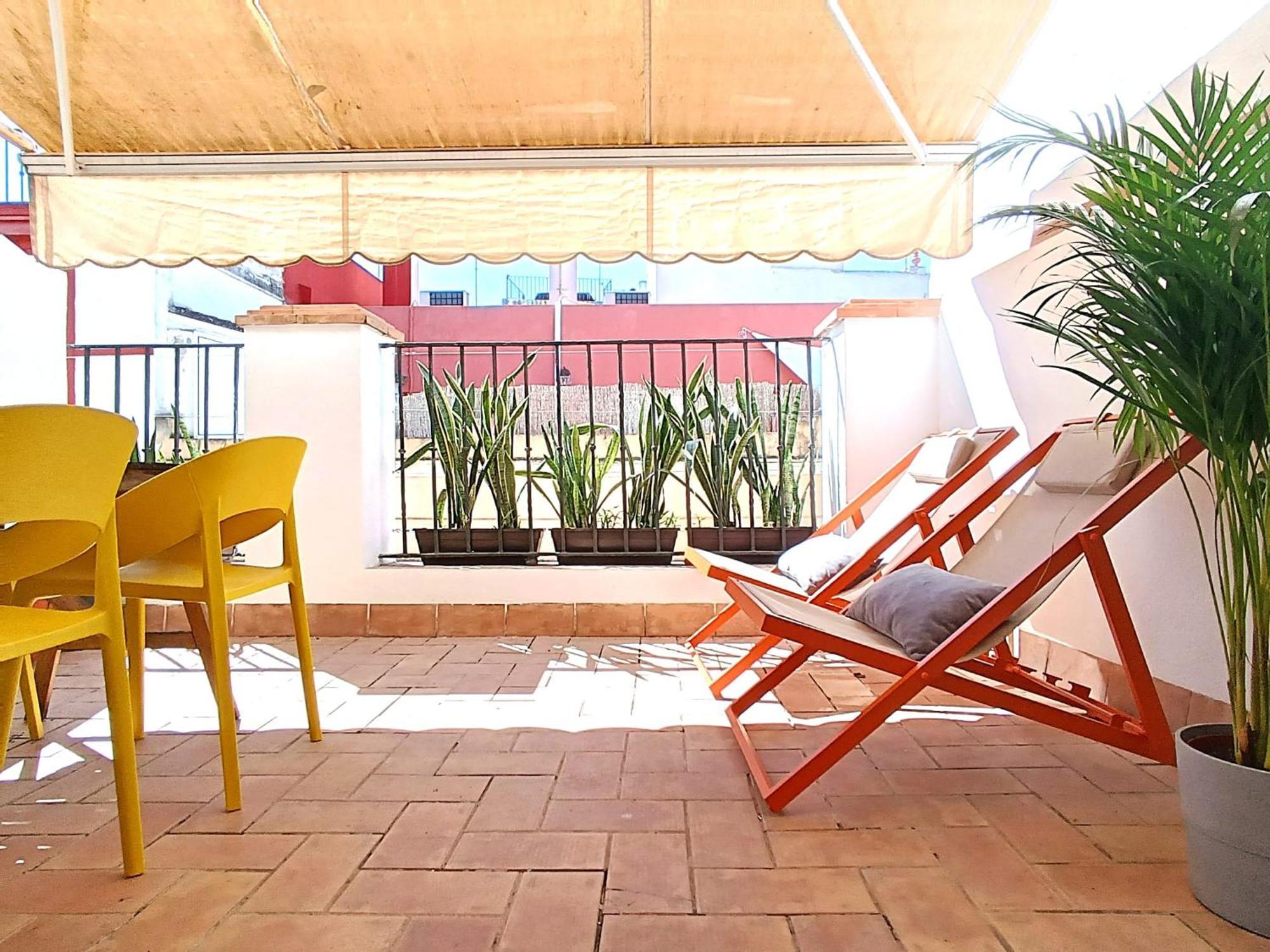 Atico 1 Terraza Y Sol En El Centro De !! Appartement
